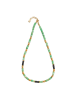 Taboo Vergulde ketting met edelstenen - (L)40 cm