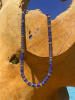 Taboo Vergold. Halskette mit Edelsteinen - (L)40 cm