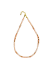 Taboo Vergold. Halskette mit Edelsteinen - (L)40 cm