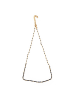 Taboo Vergulde ketting met edelstenen - (L)40 cm