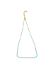 Taboo Vergulde ketting met edelstenen - (L)40 cm