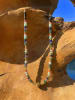 Taboo Gecoate ketting met edelstenen - (L)42 cm