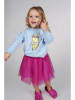 The New Chapter Sweatshirt "Billie" in Hellblau/ Gelb
