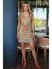 Bleu d'Azur Jurk "Namibie" beige/geel