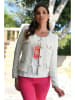 Bleu d'Azur Blazer "Faro" in Creme