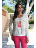 Bleu d'Azur Blazer "Faro" in Creme