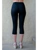 Bleu d'Azur Caprihose "Cagliari" in Schwarz