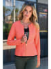 Bleu d'Azur Sweatjacke "Andros" in Orange