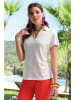 Bleu d'Azur Koszulka polo "Robin" w kolorze kremowym