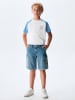 LTB Spijkerbermuda "Mallow" blauw