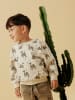 name it Sweatshirt "Jano" in Beige/ Hellbraun