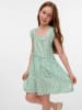 Vero Moda Girl Kleid "Iris Ditsy" in Grün