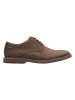 Clarks Leder-Schnürschuhe "Atticus" in Braun