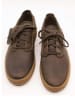 Clarks Skórzane sneakersy "Street hill Lace" w kolorze oliwkowym