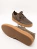 Clarks Skórzane sneakersy "Street hill Lace" w kolorze oliwkowym