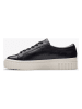 Clarks Leder-Sneakers "Mayhill Walk" in Schwarz