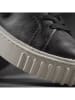 Clarks Leder-Sneakers "Mayhill Walk" in Schwarz