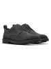 Clarks Skórzane trzewiki "Aldwin" w kolorze antracytowym