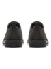 Clarks Leder-Schnürschuhe "Aldwin" in Anthrazit