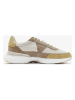 Clarks Leder-Sneakers "Craft Pace" in Hellbraun/ Beige