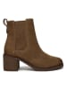 Clarks Skórzane sztyblety "Chamberly Top" w kolorze jasnobrązowym