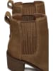 Clarks Leder-Chelsea-Boots "Chamberly Top" in Hellbraun