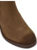 Clarks Skórzane sztyblety "Chamberly Top" w kolorze jasnobrązowym