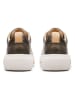 Clarks Skórzane sneakersy "Hollyhock Walk" w kolorze złotym