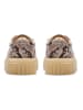 Clarks Leder-Sneakers "Mayhill Walk" in Beige/ Grau