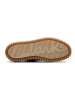 Clarks Leder-Schnürschuhe "Torhill Bee" in Beige