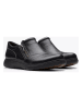 Clarks Leder-Slipper "Certina Pure" in Schwarz