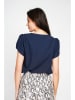 Le Jardin du Lin Blouse donkerblauw