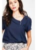 Le Jardin du Lin Blouse donkerblauw