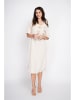 Le Jardin du Lin Kleid in Creme