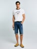 BIG STAR Spijkershort blauw