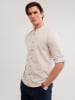BIG STAR Koszula - Slim fit - w kolorze beżowym