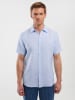 BIG STAR Linnen blouse - regular fit - lichtblauw
