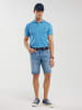 BIG STAR Poloshirt in Hellblau