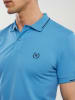 BIG STAR Poloshirt lichtblauw