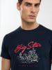 BIG STAR Shirt donkerblauw