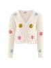 happy girls by Eisend Cardigan in Weiß