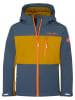 Trollkids Softshelljas "Bergsfjord" blauw/lichtbruin