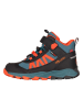 Trollkids Wanderboots "Tronfjell Hiker Mid" in Petrol