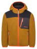 Trollkids Wende-Winterjacke "Sandvika" in Blau/ Hellbraun