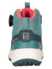 Trollkids Buty turystyczne "Trollfjord Mid XT" w kolorze turkusowym