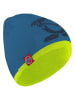 Trollkids Wende-Beanie "Troll" in Blau/ Grün