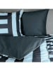 ESPRIT Renforcé beddengoedset "Greta" donkerblauw/lichtblauw