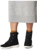 Sorel Leder-Winterboots "Explorer II" in Schwarz