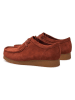 Clarks Skórzane mokasyny "Wallabee" w kolorze jasnobrązowym