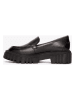 Clarks Leder-Mokassins"Page" in Schwarz
